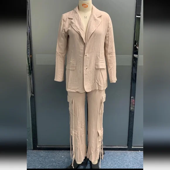 2pc Linen Set NWOT - Picture 9 of 13